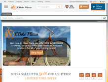 Tablet Screenshot of ebikeplaza.com